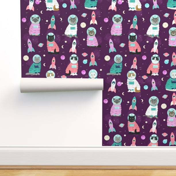 Peel-and-Stick Removable Wallpaper Cat Cats Kitten Kitty Pet Pets Peel-and-Stick Removable Wallpaper Cat Cats Kitten Kitty Pet Pets